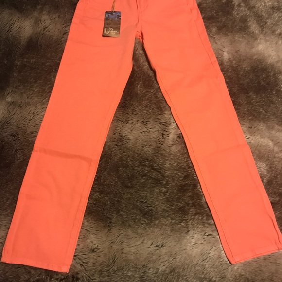 ❗️(50% off)❗️Paige skinny salmon jeans - Picture 4 of 6